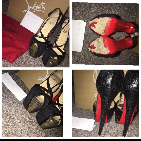 Christian Louboutin divinoche 160 platform D'orsay - Picture 3 of 4